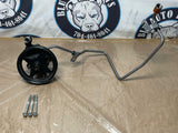 2007-09 Ford Mustang GT500 KR 1800 Miles OEM Power Steering Pump & Line 226