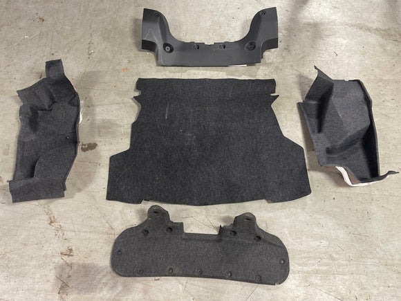 2007-09 Ford Mustang GT500 KR 1800 Miles OEM Trunk Interior Set 226