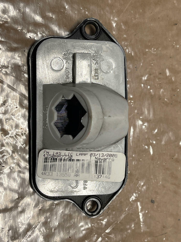 2007-09 Ford Mustang GT500 KR 1800 Miles Rear License Plate Light 226