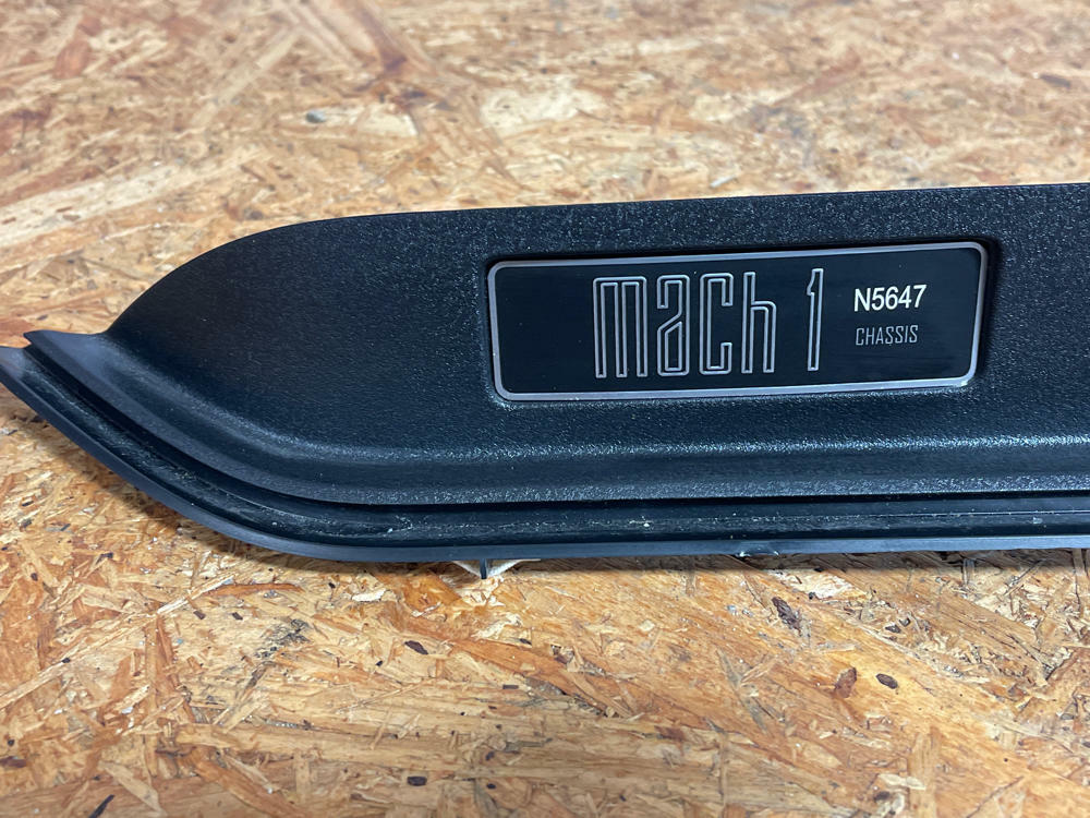 2018-23 Ford Mustang Mach One RH Dash Trim/HVAC Vent- Chassis N5647 213