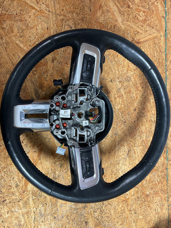 2018-23 Ford Mustang Mach One Leather Steering Wheel w/ Paddles- 10R80 213