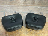 2015-17 Ford Mustang GT 5.0 S550 Leather Head Rest Pair 211