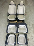 2015-23 Ford Mustang GT 5.0 Seats Cloth Front & Rear Beige 223