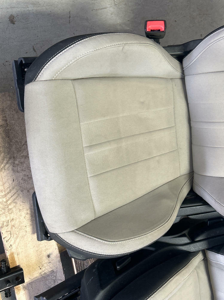 2015-23 Ford Mustang GT 5.0 Seats Cloth Front & Rear Beige 223