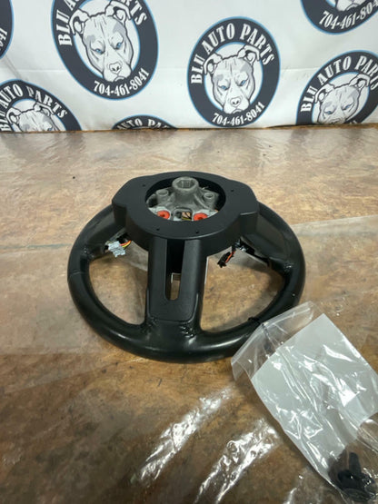 2015-23 Ford Mustang GT S550 5.0 Leather Steering Wheel OEM Leather 223