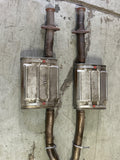 2003-04 Ford Mustang SVT Cobra Oem Catback Mufflers 235