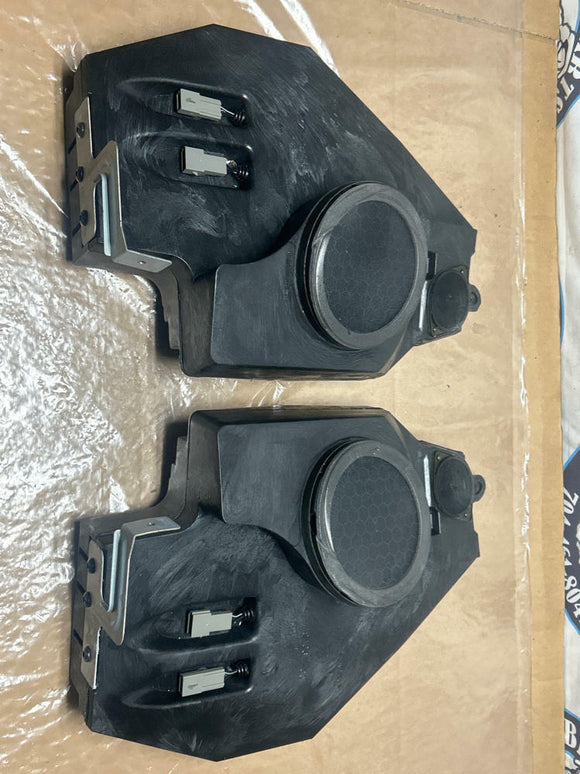 2003-04 Ford Mustang SVT Cobra Convertible Rear Speaker Boxes & Speakers LH RH