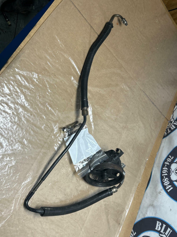 1999-01 Ford Mustang SVT Cobra Power Steering Pump & Hard Line 234