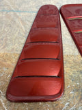 2011-14 Ford Mustang Quarter Window Covers (RR-Ruby Red) 231