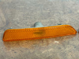 2011-14 Ford Mustang GT Amber Front Bumper Reflectors Pair 231