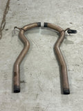 2015-23 Ford Mustang GT Aftermarket Over-The-Axle Exhaust Pipes (Roush?)