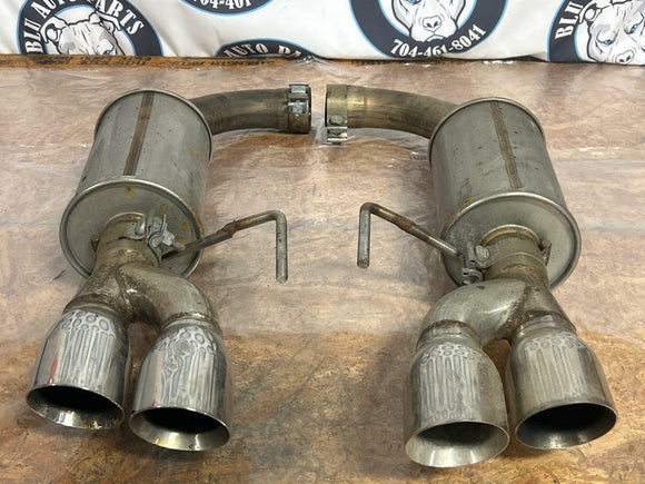 2018-23 Ford Mustang GT Roush Axle Back Quad Tip 254