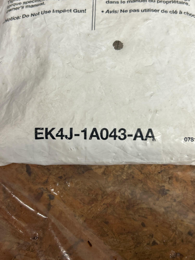 2015-17 Ford Mustang GT OEM Sealed Wheel Lock Kit 253