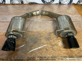 2015-17 Ford Mustang AWE Touring Edition Mufflers Pair Damaged LH RH 253
