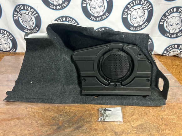2015-17 Ford Mustang OEM Subwoofer, Bracket, & Carpet 253
