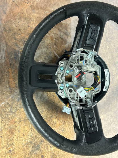 2015-17 Ford Mustang  Leather Steering Wheel 16K Miles