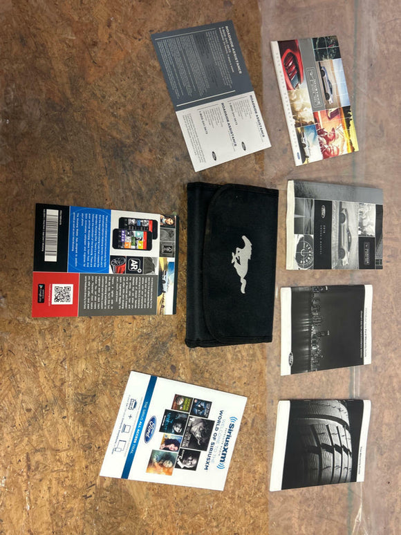2015 Ford Mustang GT Owner's Manual Kit 253