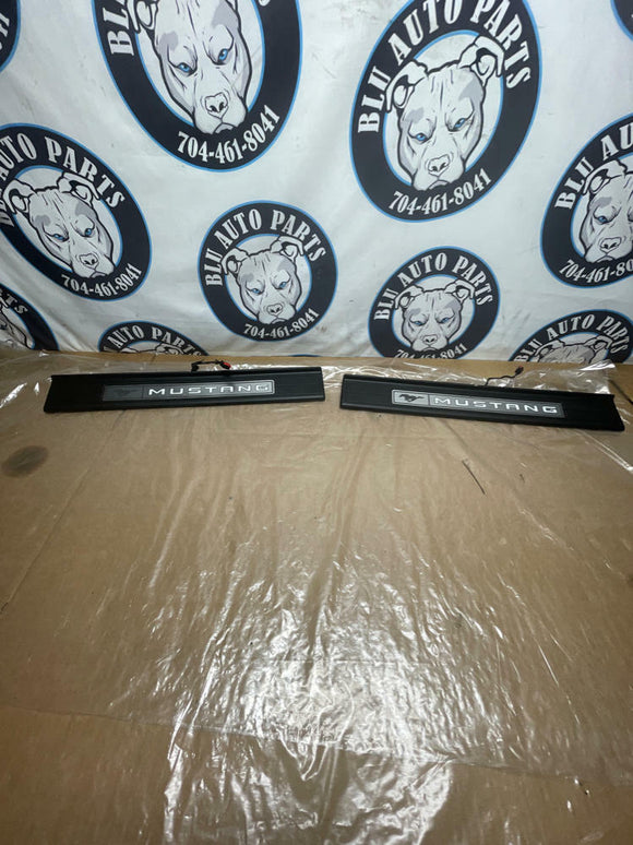 2018-23 Ford Mustang Illuminated Door Sills 244
