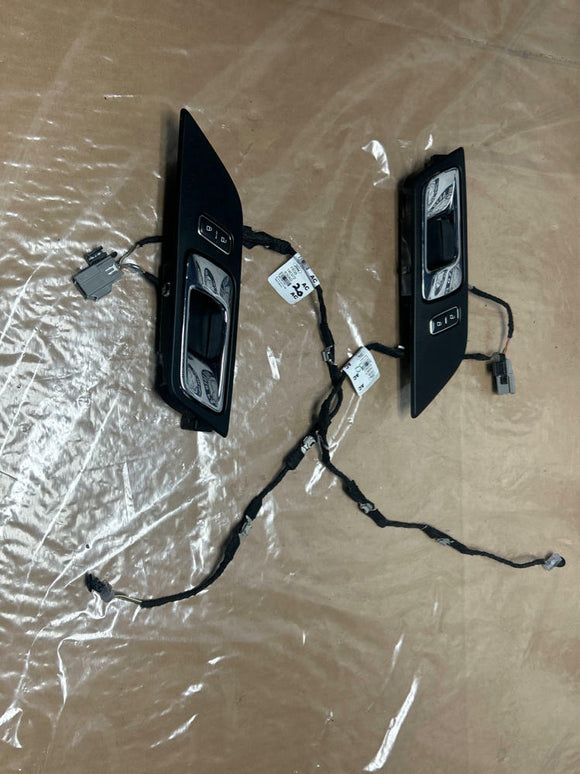 2015-23 Ford Mustang Door Handle/Lock Switch Panel Pair 237