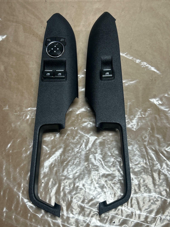 2015-23 Ford Mustang Window Control Switch Panel Pair 237