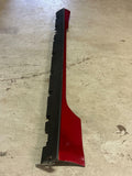 2015-23 Ford Mustang Driver LH Side Skirt (Code RR- Ruby Red) 237