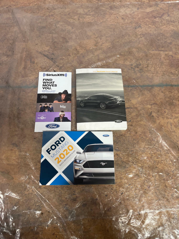 2020 GT Owner's Manual Kit 236