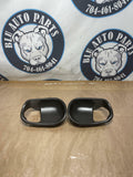 2003-04 Ford Mustang SVT Cobra Door Handle Cups Pair- Dark Charcoal 247