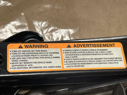 1999-04 Ford Mustang GT Bullitt Spare Tire Tool Kit 257