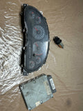 2000 Ford Mustang GT Cluster, Ecu, Ignition & Key Matching Set 230