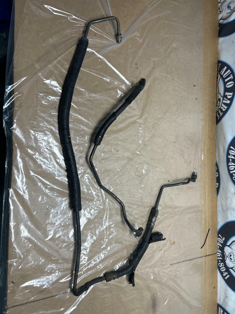 1999-04 Ford Mustang GT Power Steering Lines Pair 230