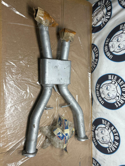 1979-1993 Ford Mustang 2.5" Pro Chamber For Long Tubes NOS