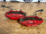 2015-17 Ford Mustang GT Base Model Front Brake Calipers- Painted Red 264