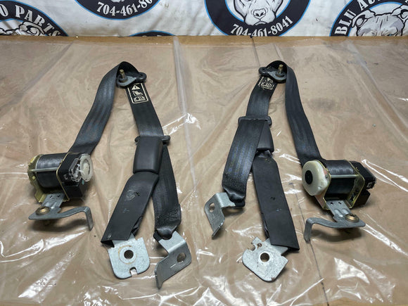 2003-04 Ford Mustang SVT Cobra Rear Seat Belt Pair- for Coupe, Low Miles 270