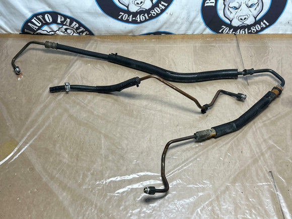 2003-04 Ford Mustang SVT Cobra Power Steering Lines Pair- for Rack 270