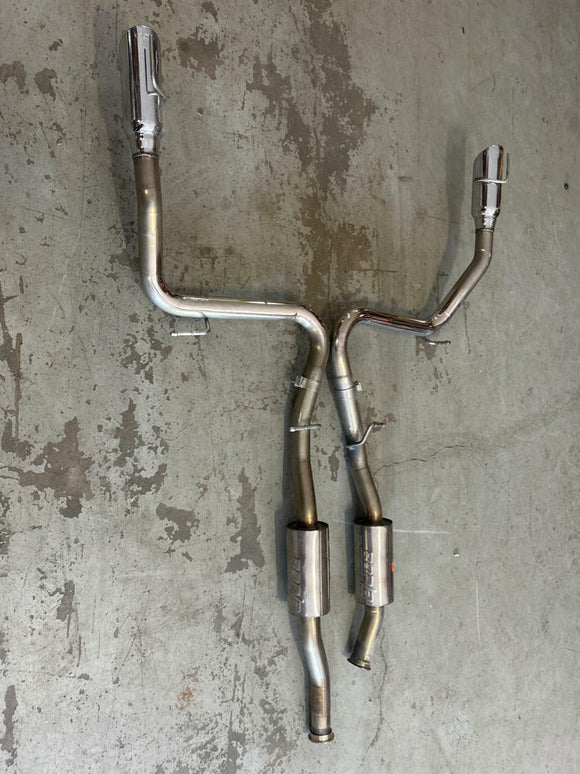 1999-04 Ford Mustang SVT Cobra Borla S Type Polished Tail Pipes 270