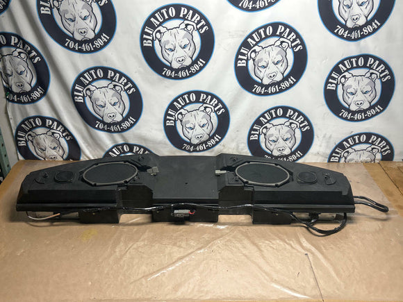 2003-04 Ford Mustang SVT Cobra Mach 460 Rear Speaker Deck Assembly 270