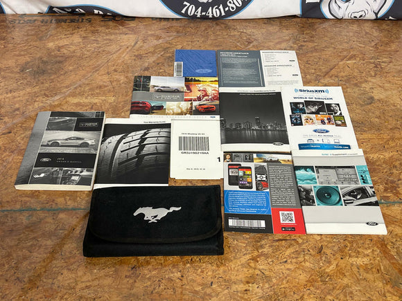 2016 Ford Mustang GT Owners Manual/Press Release Kit 264