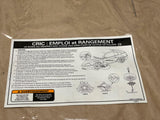 2003-04 Ford Mustang SVT Cobra OEM Jack Usage/Stowage Diagram- RARE 270