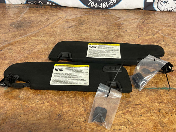 2015-17 Ford Mustang GT Sunvisor Pair- Base Model, NO HOMELINK 264