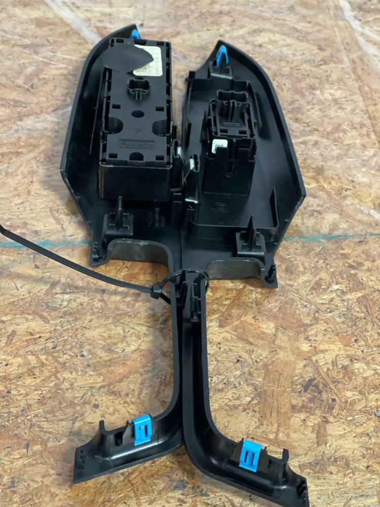2015-17 Ford Mustang GT Window Control Switch Panel Pair- for Coupe 265