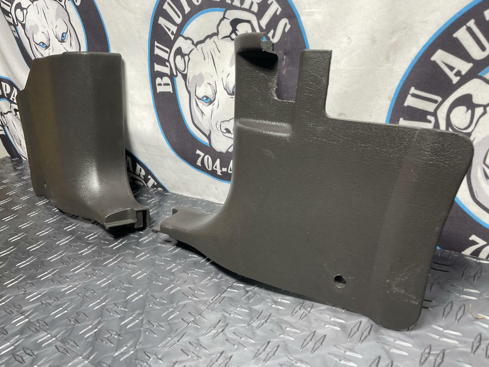 1999-04 Ford Mustang GT Saleen Kick Panel Pair- Dark Charcoal 245
