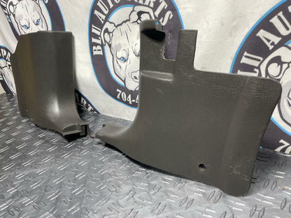 1999-04 Ford Mustang GT Saleen Kick Panel Pair- Dark Charcoal 245