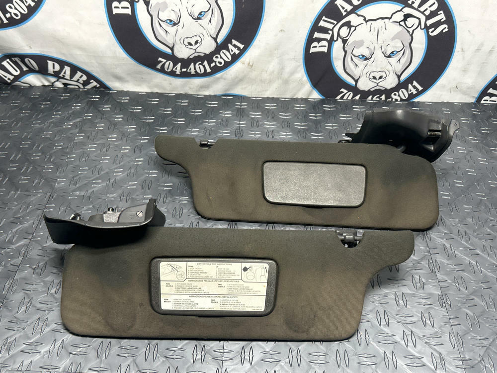 1999-04 Ford Mustang GT Saleen Convertible Sunvisors 245