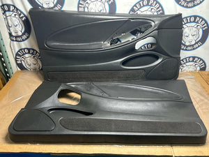 1999-04 Ford Mustang GT Saleen Door Panels Dark Charcoal 245