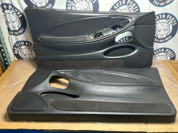 1999-04 Ford Mustang GT Saleen Door Panels Dark Charcoal 245