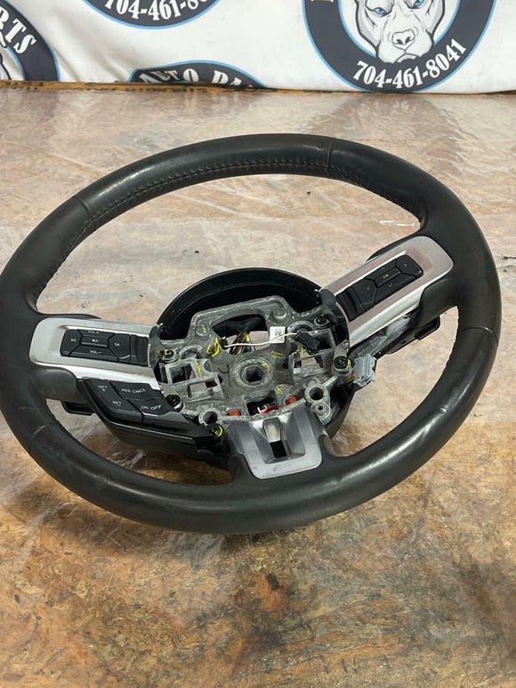 2015-23 Ford Mustang GT Steering Wheel w/ Paddle Shifters- for Auto Trans 241