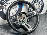 2015-17 Ford Mustang GT Premium Leather Steering Wheel- HEATED, M/T 269