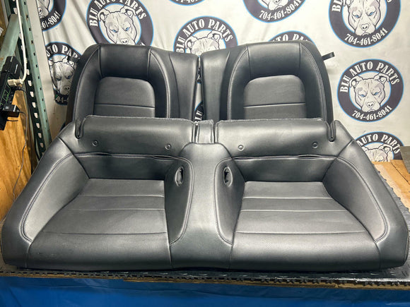2015-23 Ford Mustang GT Premium Leather Rear Seat Set- for Coupe 269
