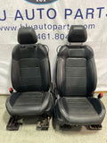2015-17 Ford Mustang GT Front Leather Seat Pair- Good Bags, HEAT/COOL 267