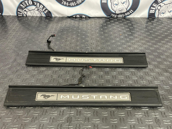 2015-17 Ford Mustang GT Illuminated Door Sills Pair 267